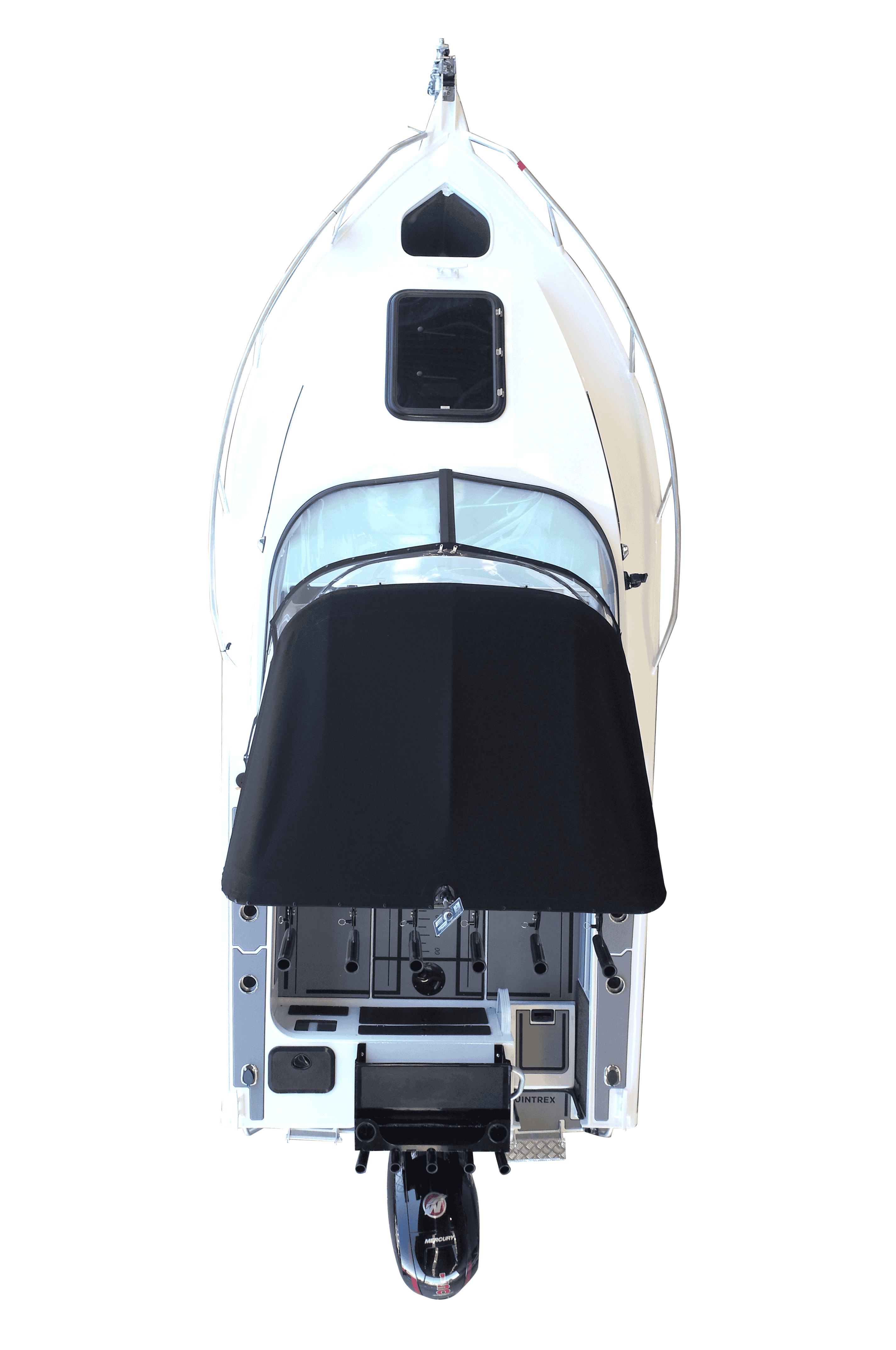 610 Trident Soft Top overhead