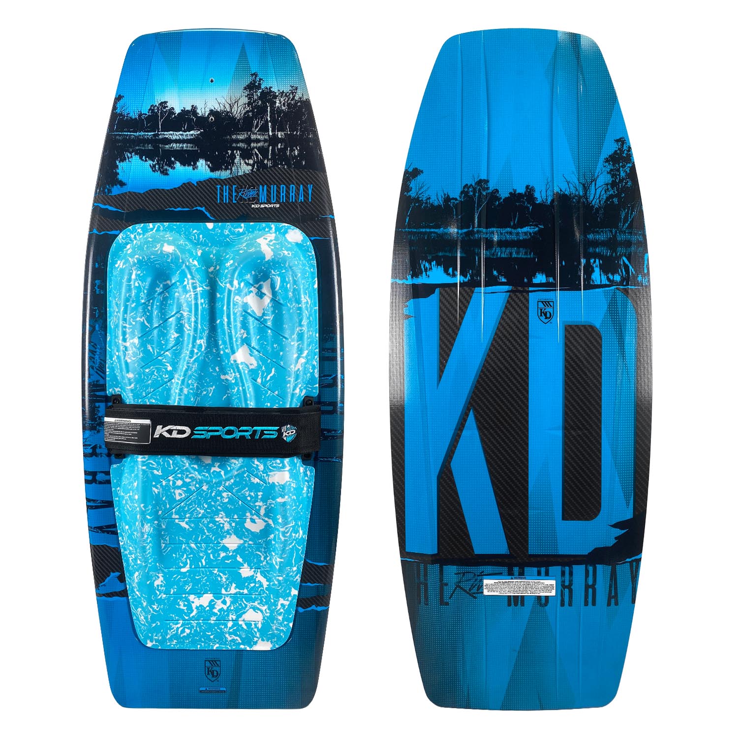 SKI Kneeboards Fibreglass KD THE RIVER MURRAY KNEEBOARD (2024)
