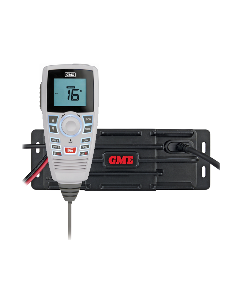 Boating Accessories GME GX750 VHF MARINE RADIO WHITE