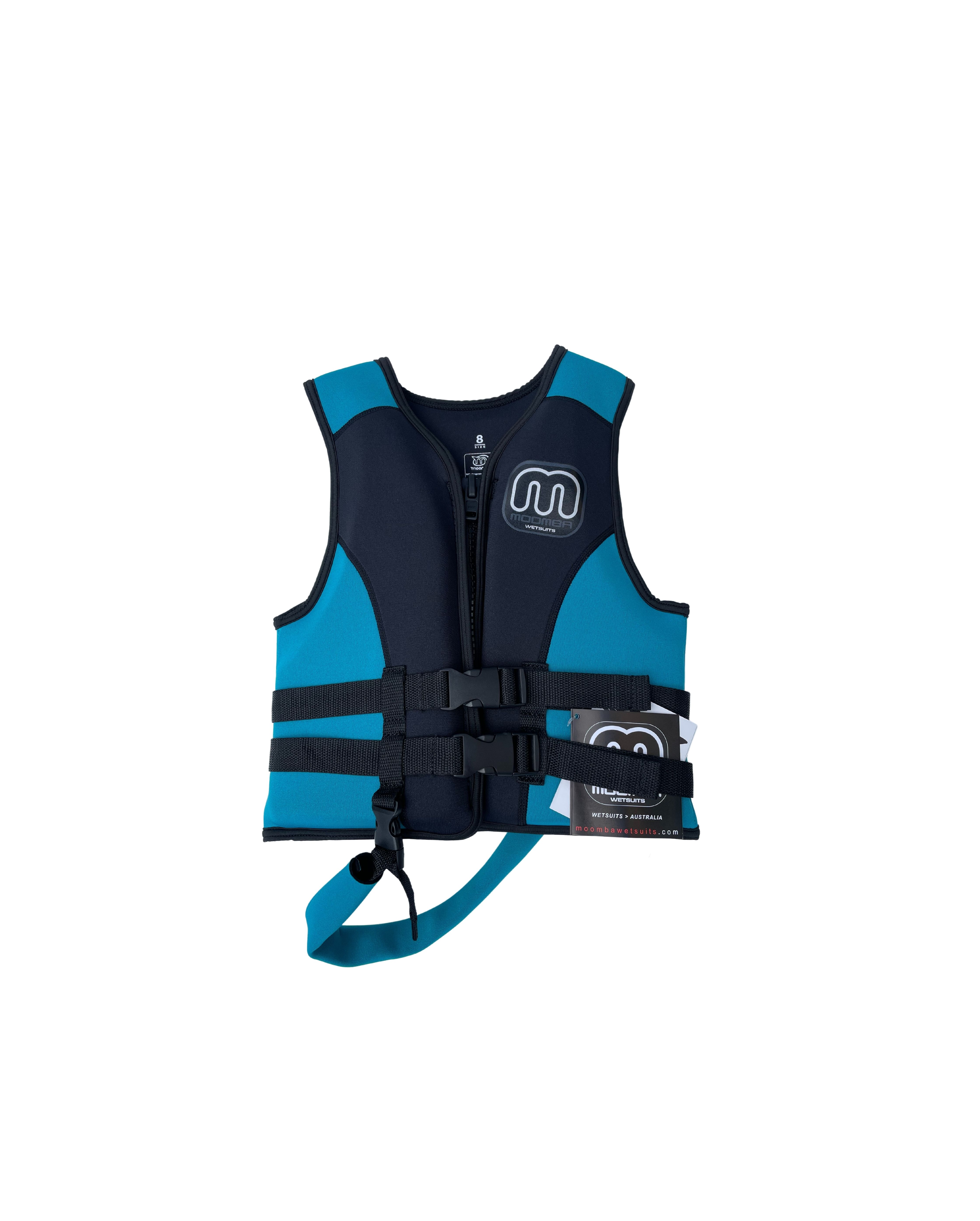 ACCESSORIES Life Jackets Junior MOOMBA KIDS L50S VEST CYAN BLUE