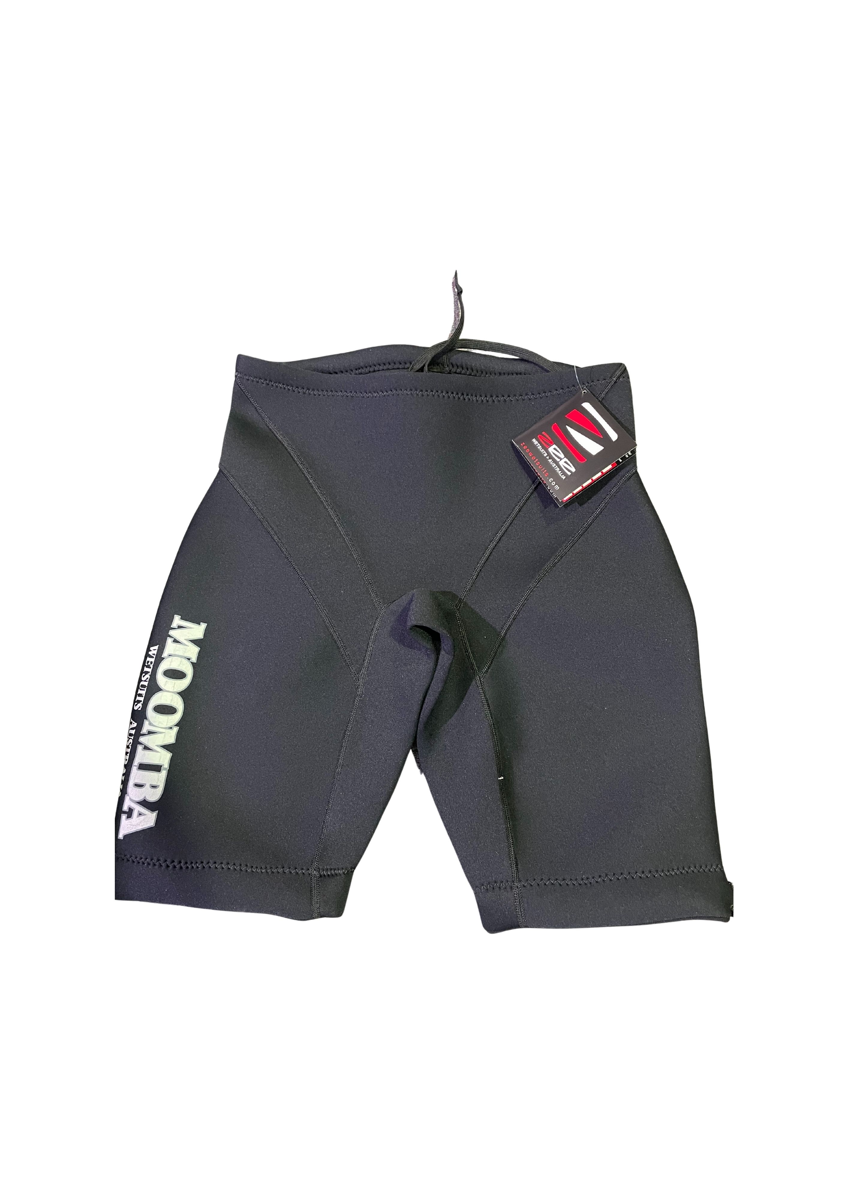 Ski Shop Ski Shorts MOOMBA LADIES DELUXE 3MM SKI SHORTS BLACK